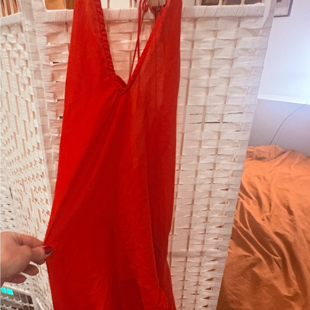 ASOS Red Backless Dress - Picture 7 of 8